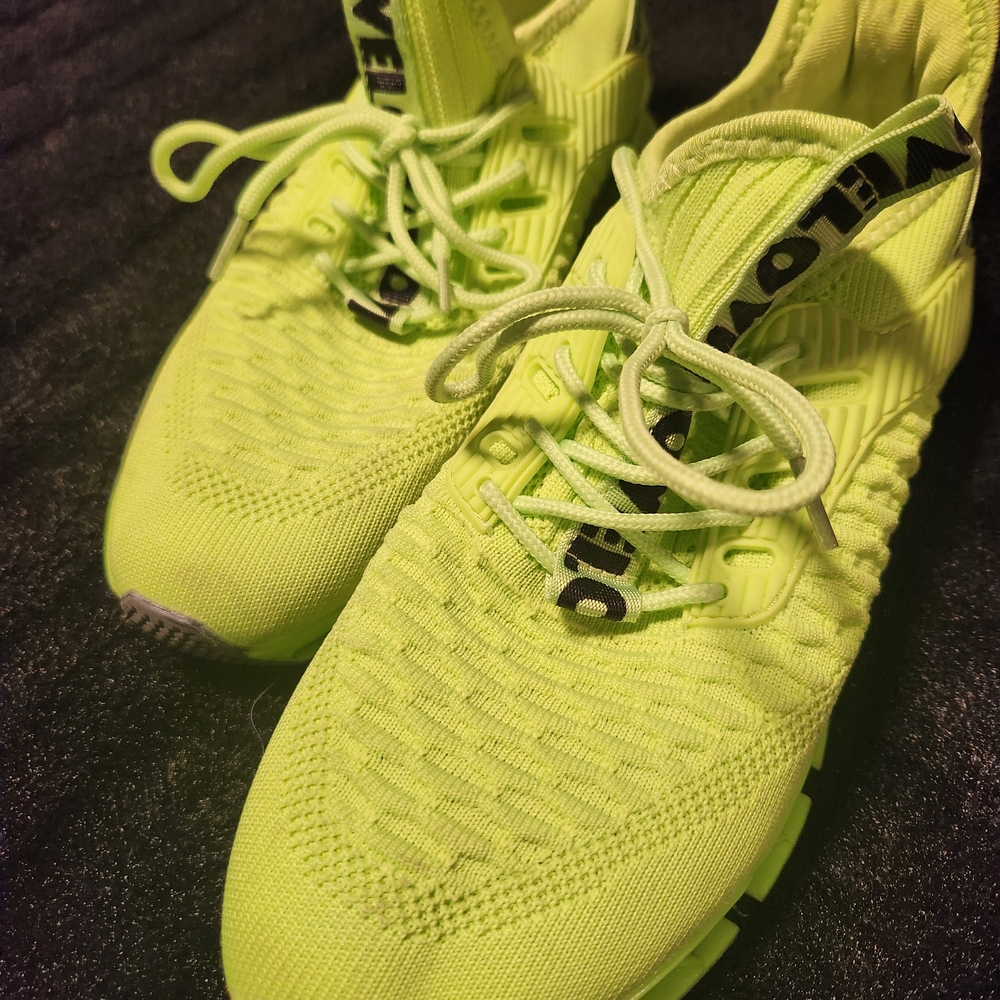 Neon Green Athletic Sneakers